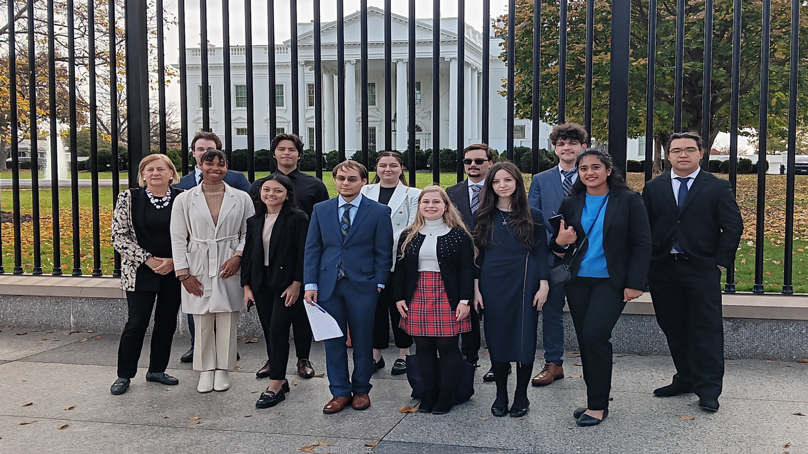 Real World Policy Students at the White House