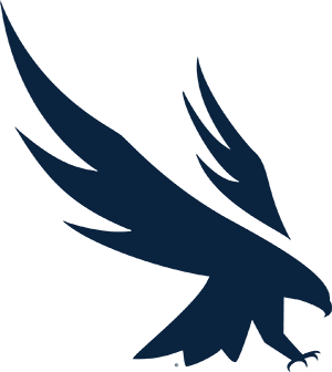 unf osprey logo element in navy