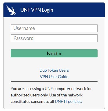 UNF: FortiClient VPN on MAC