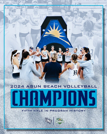 2024 ASUN Beach Volleyball Champions