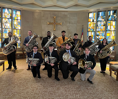 Photograph of Tuba Ensemble