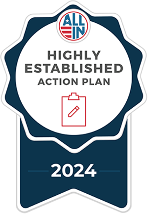 all in highly established action plan 2024 ribbon